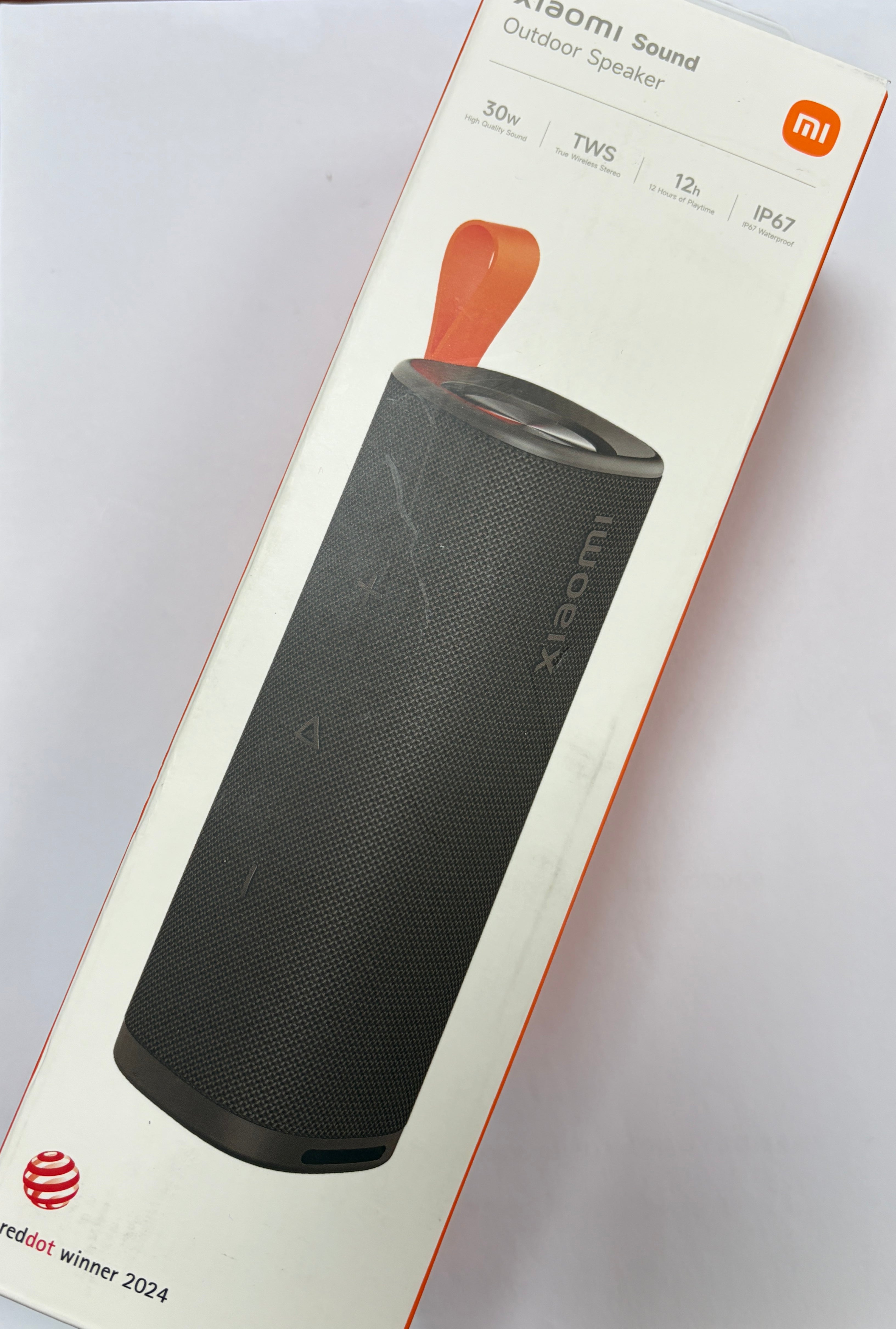 30W Xiaomi Sound Outdoor Waterproof Bluetooth Speaker IP67, 12 Hours Playtime TWS Stereo Portable Party Speaker