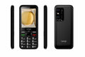 Latin America Unlocked 3G Dual Sim Mobile Phone 2.8 Inch TFT Long Standby FM Radio Bluetooth