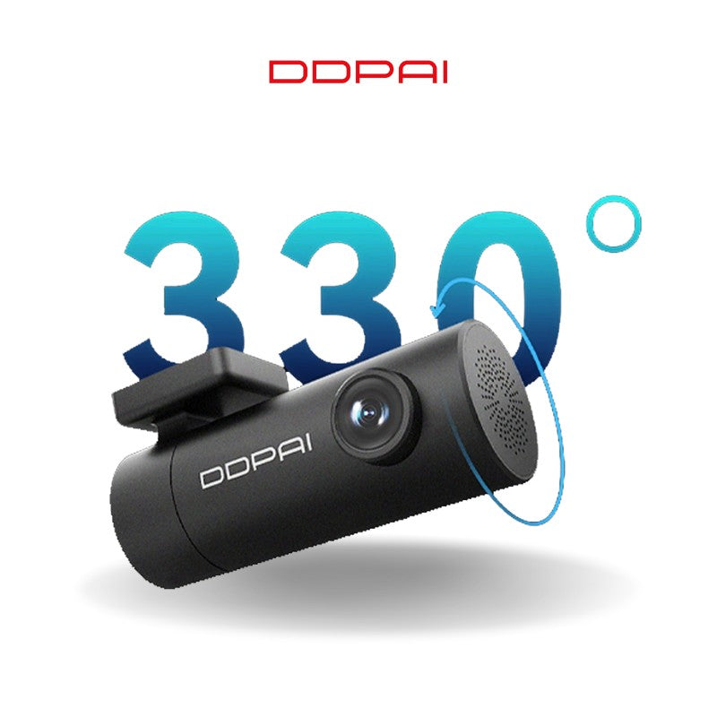 1296P Hidden Dash Camera DDPAI Mini Pro Night Vision Super Capacitor Car Driving Recorder WiFi App Control