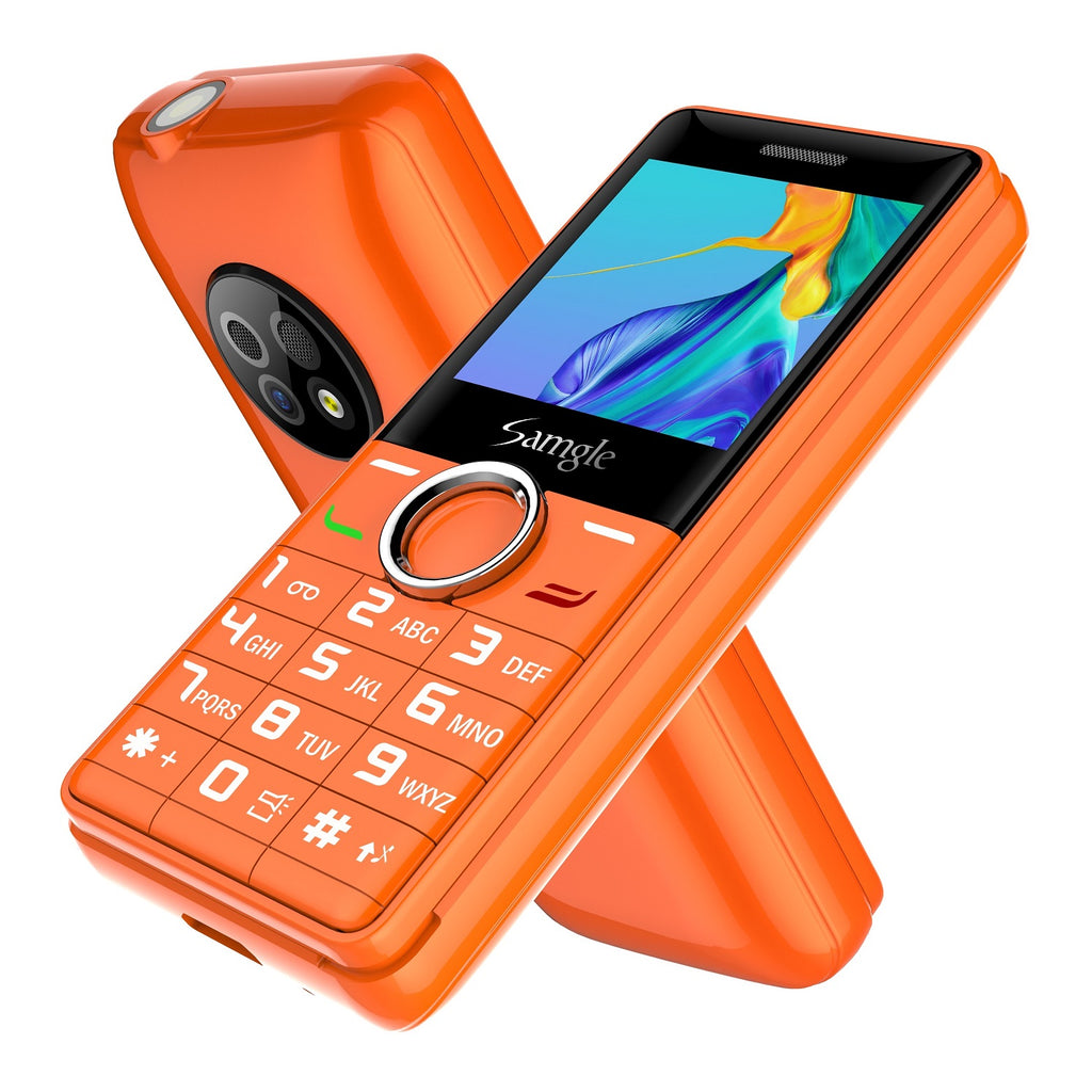 2G Mini GSM Phone Dual Nano SIM Ultra Light Pocket Backup Mobile With Laser Pointer & Flashlight